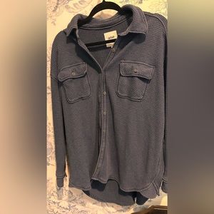 Aerie waffle shirt